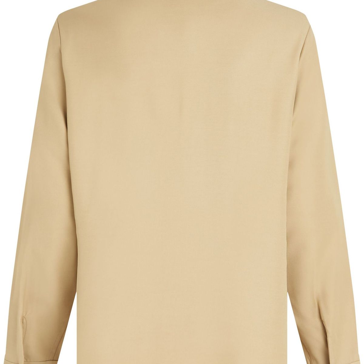 TOMMY HILFIGER - Camisa naranja de corte amplio y Tapeta oculta Tommy Hilfiger