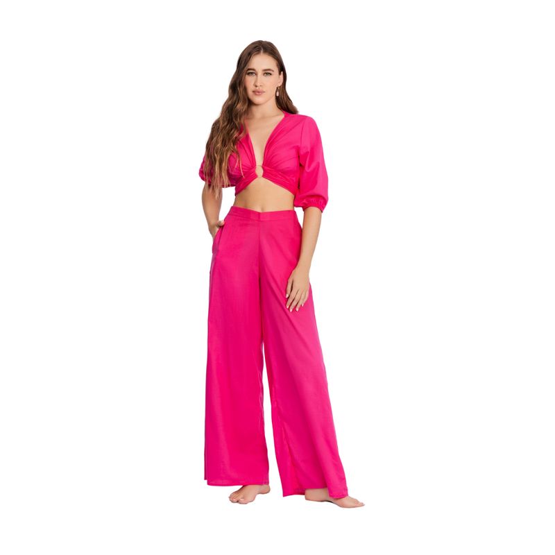 FIORY - Pantalon  Mujer Fucsia Fiory P133