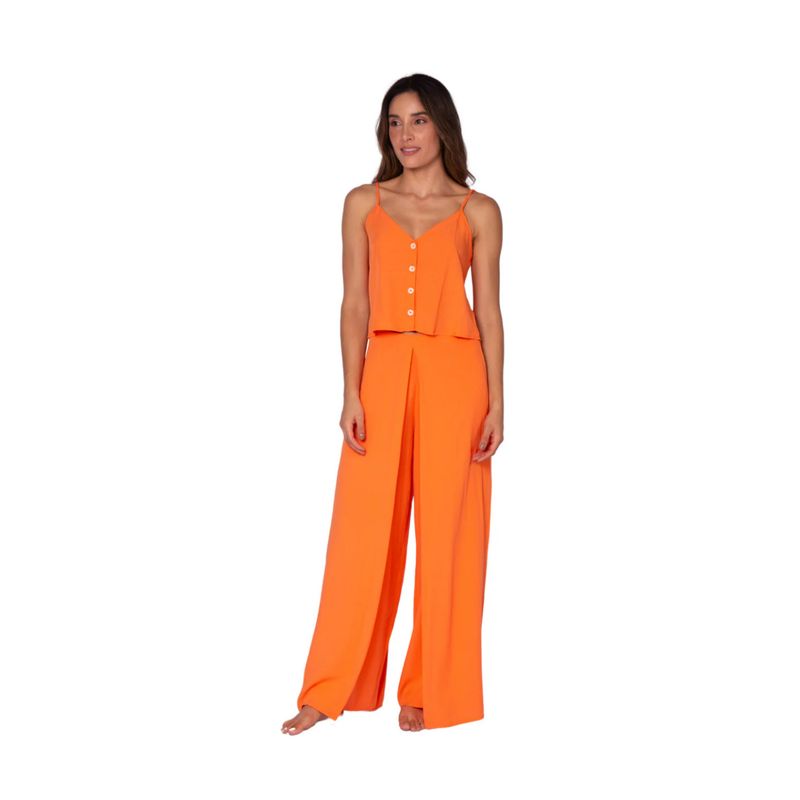 FIORY - Pantalon  Mujer Naranja Fiory P177