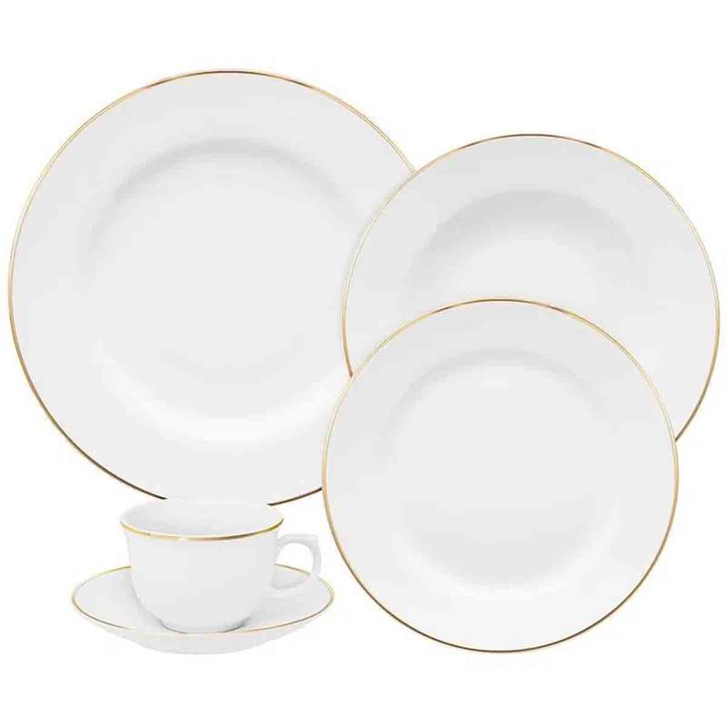 OXFORD - VAJILLA PORCELANA 30 PZAS 6 PTOS FLAMINGO SOFIA