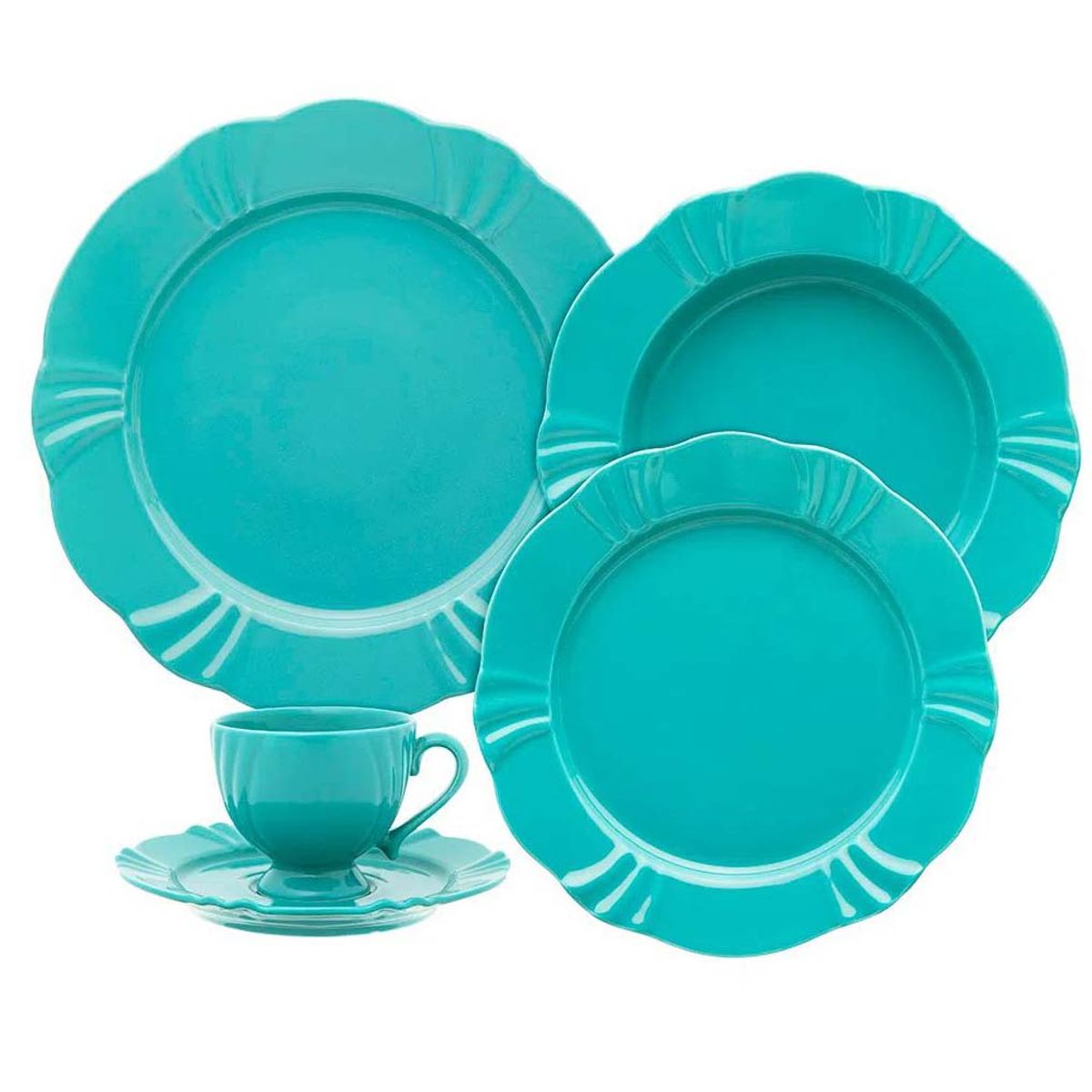 OXFORD - VAJILLA PORCELANA 20 PZAS 4PTOS SOLEIL DREAMS