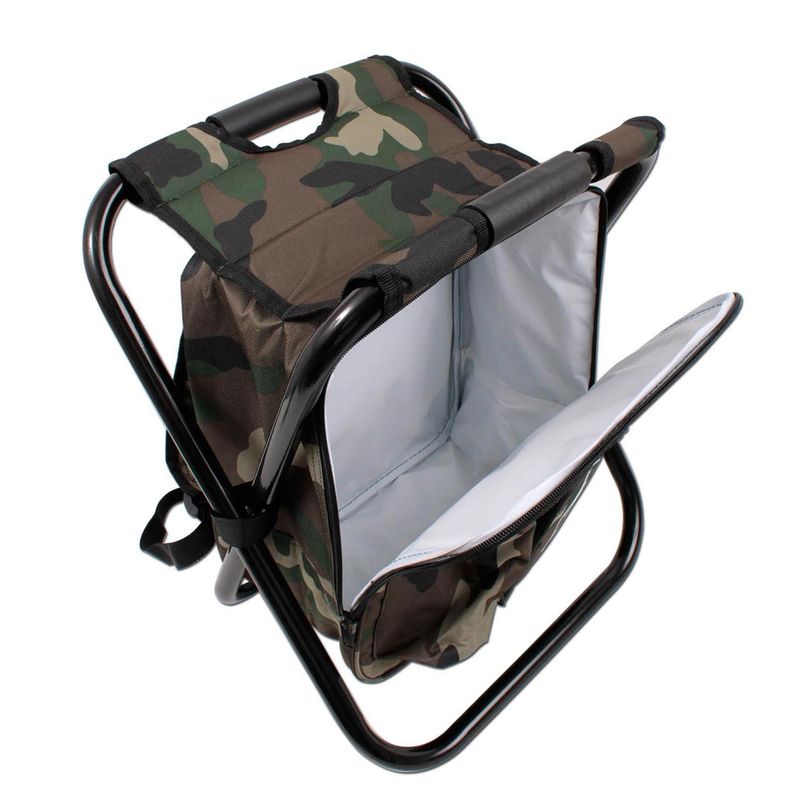 GENERICO - Silla Morral Para Camping Camuflada