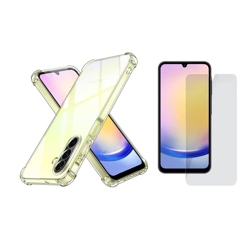 GENERICO - Funda Airbag Antichoque + Vidrio Templado Para Samsung Galaxy A26