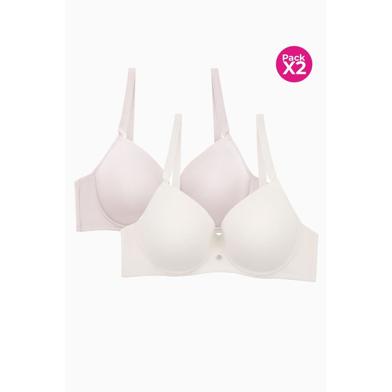 LILI PINK - Brasier copa "c" paquete x2 en microfibra