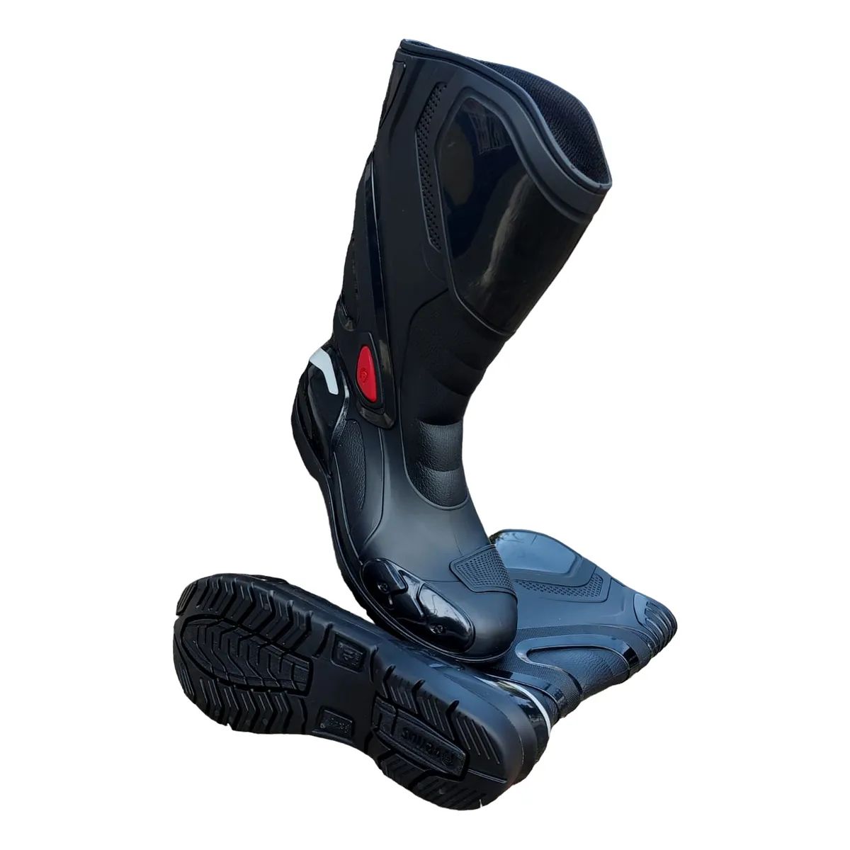 VENUS - Botas Caucho Impermeable Venus Motociclista Reflectivas