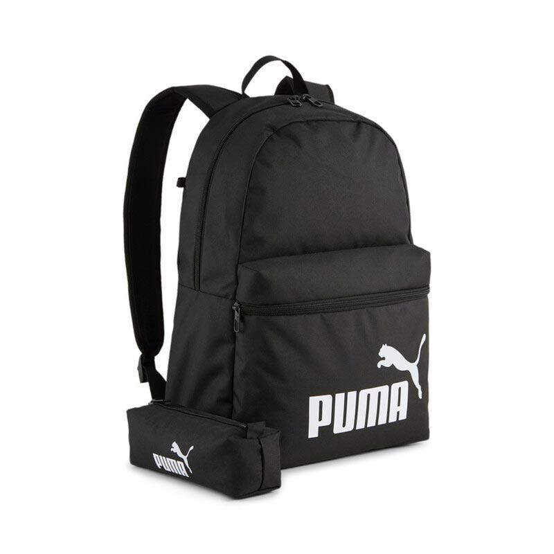 PUMA - Morral Marca Puma Phase Backpack Set Original Negro Hombre