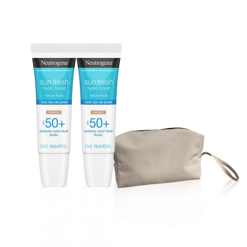 NEUTROGENA - Protector Solar Neutrogena Color 50 FPSX40ml X2
