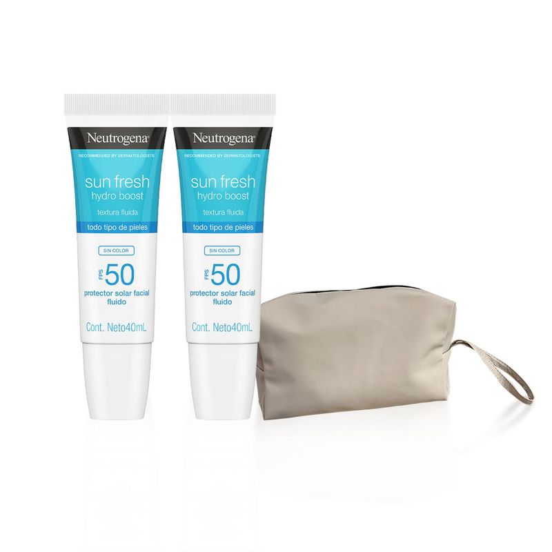 NEUTROGENA - Protector Solar Neutrogena Sin Color 50 FPS X 40ml X2und