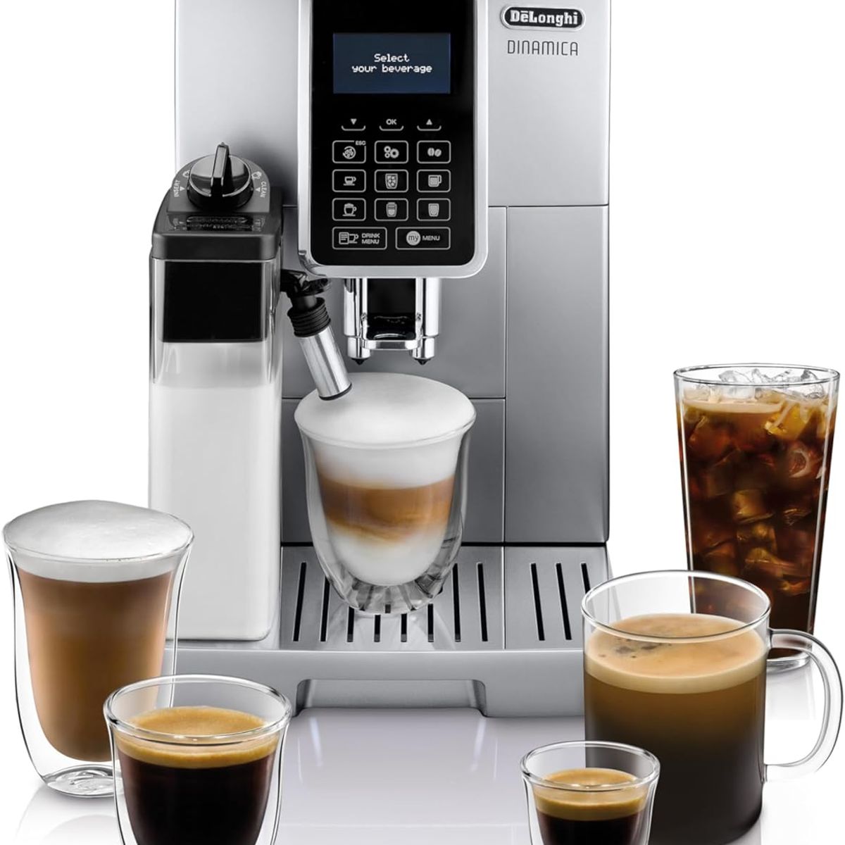 DELONGHI - CAFETERA SUPERAUTOMÁTICA DINAMICA LATTECREMA