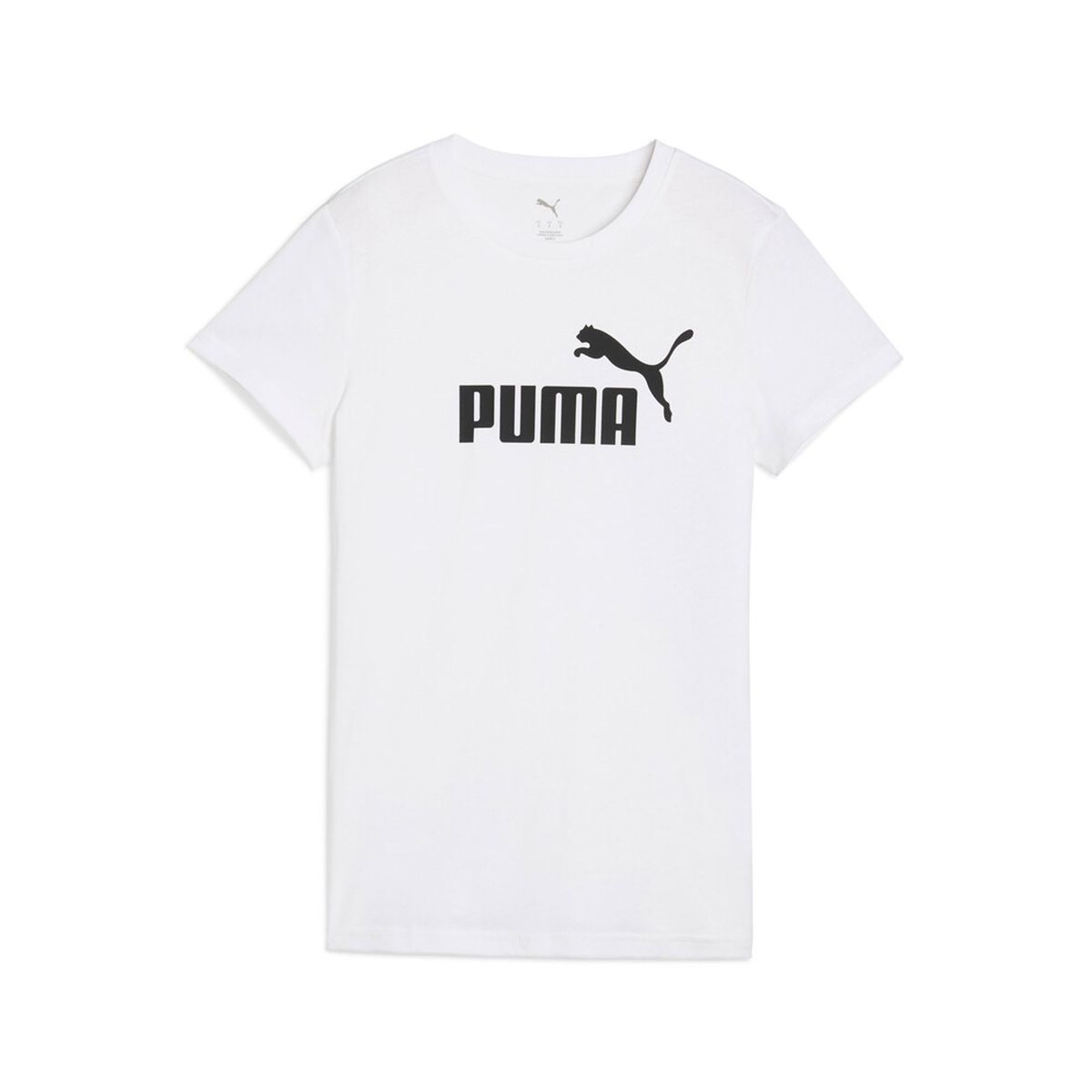 PUMA - Tshirt Camisa Puma Ess No. 1 Logo Tee Original Blanco Mujer