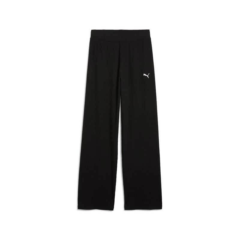 PUMA - Pantalon Marca Puma Elevated High-Waist Original Negro Mujer