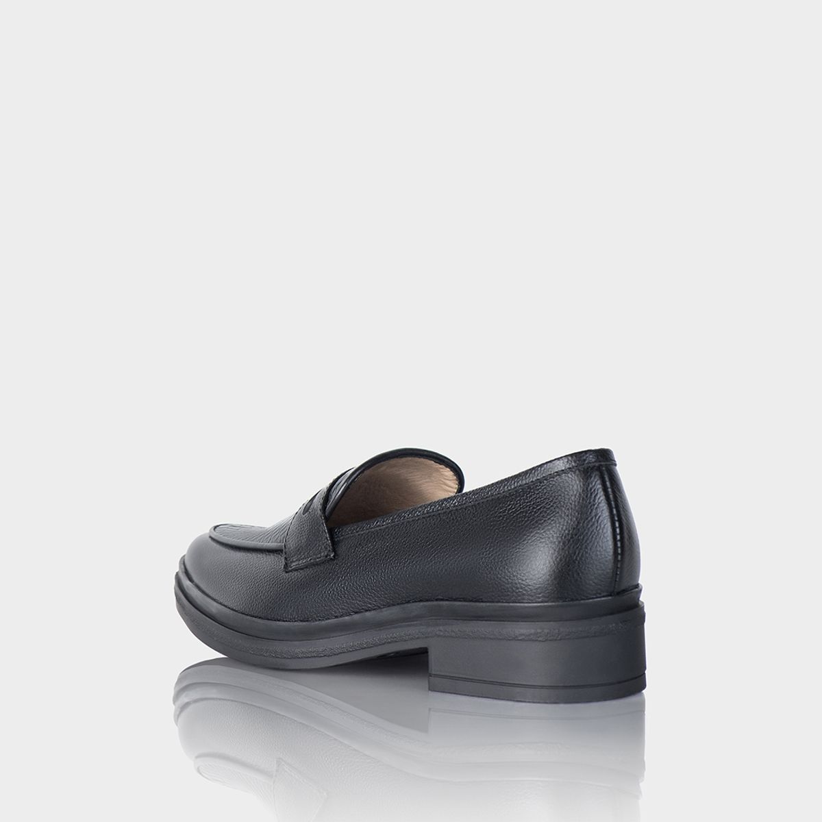 STIVALI - Mocasin Andaluza cuero Negro