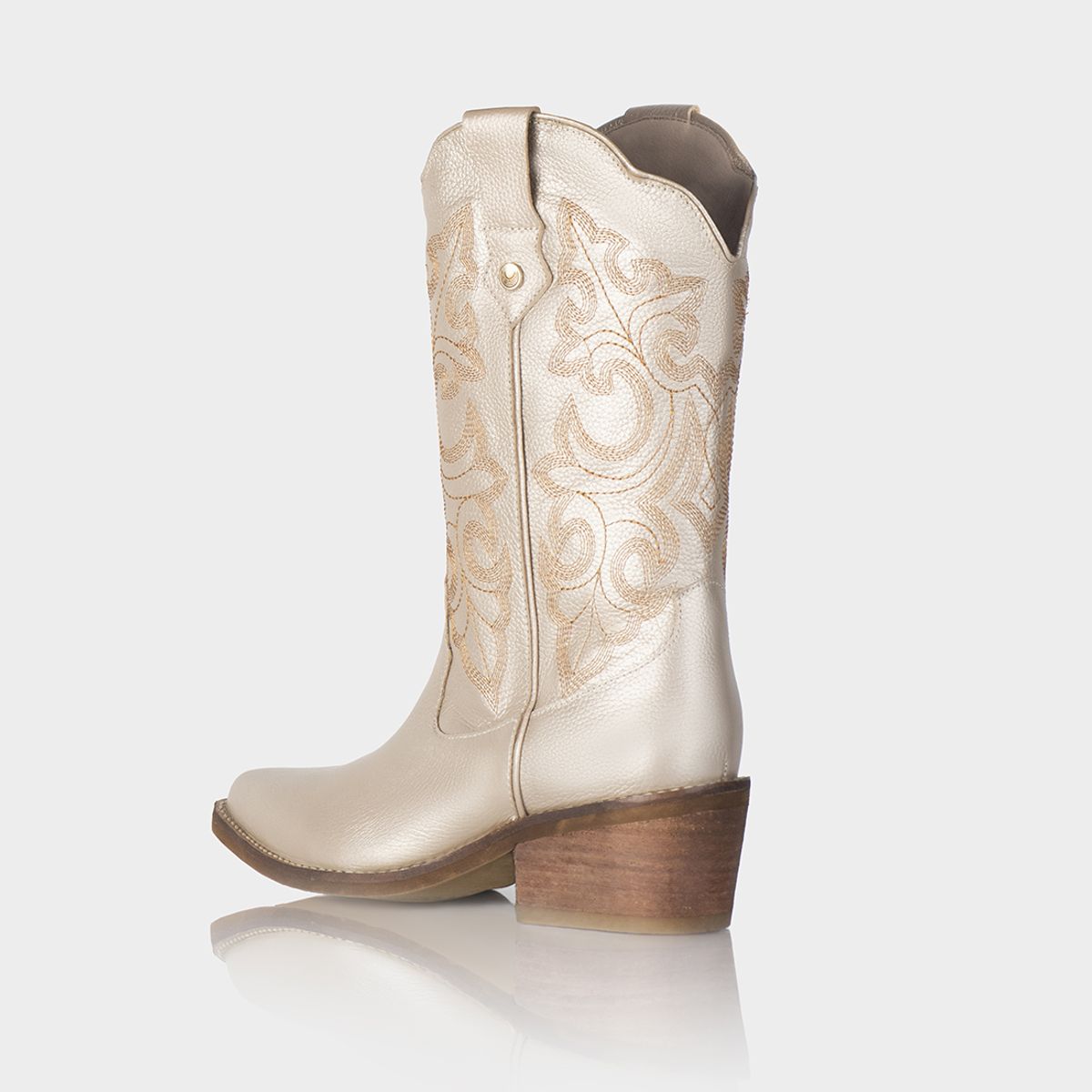 STIVALI - Bota Disha Cuero Dorado