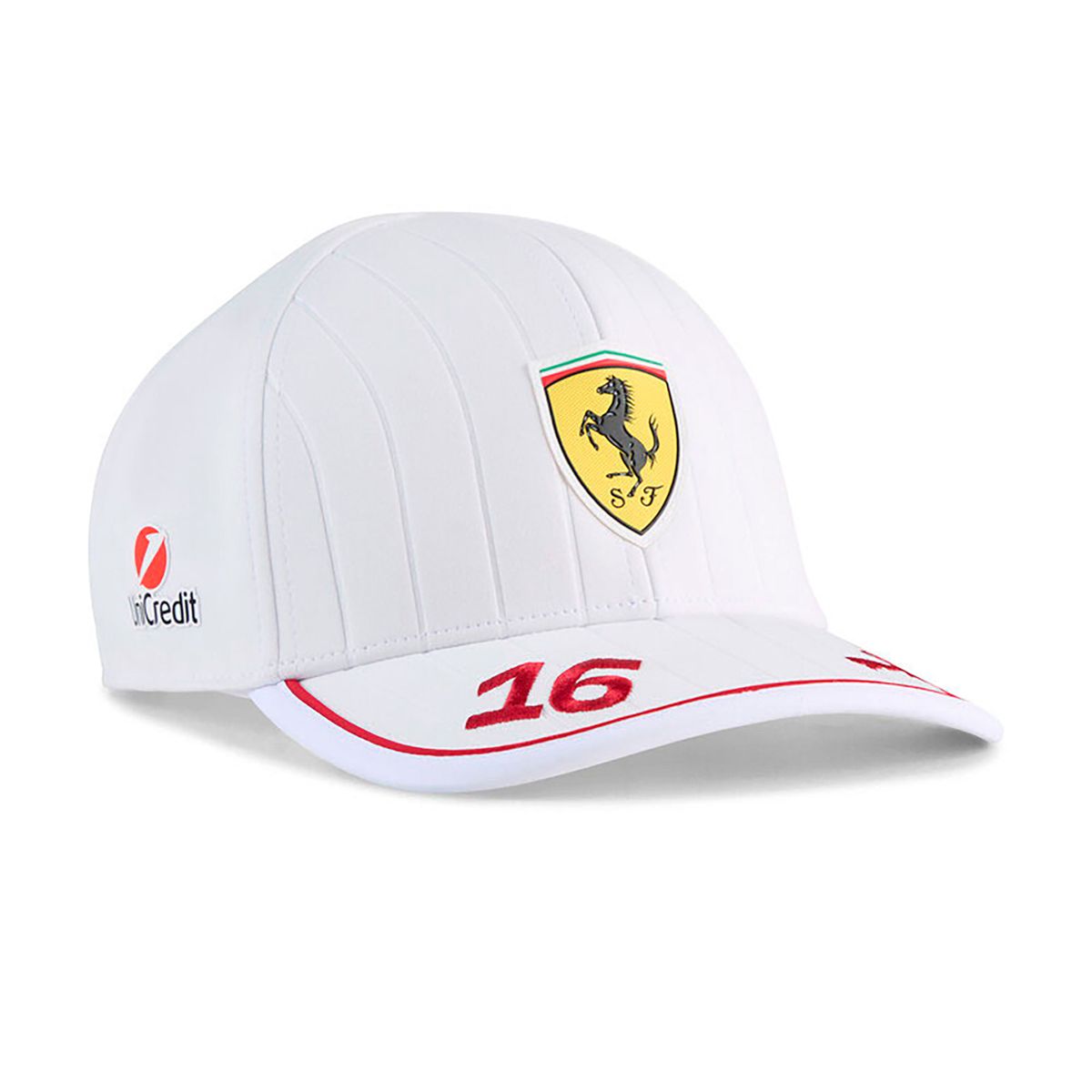PUMA - Gorra Deportiva Marca Puma Ferrari Original Blanco Hombre