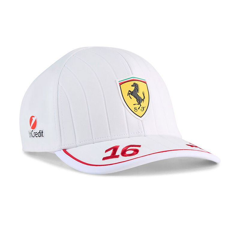 PUMA - Gorra Deportiva Marca Puma Ferrari Original Blanco Hombre