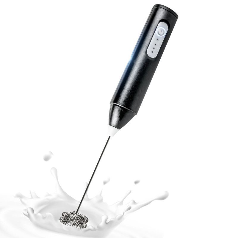 CHEF MASTER - Batidor Eléctrico Portátil USB-C para Leche Café y Matcha