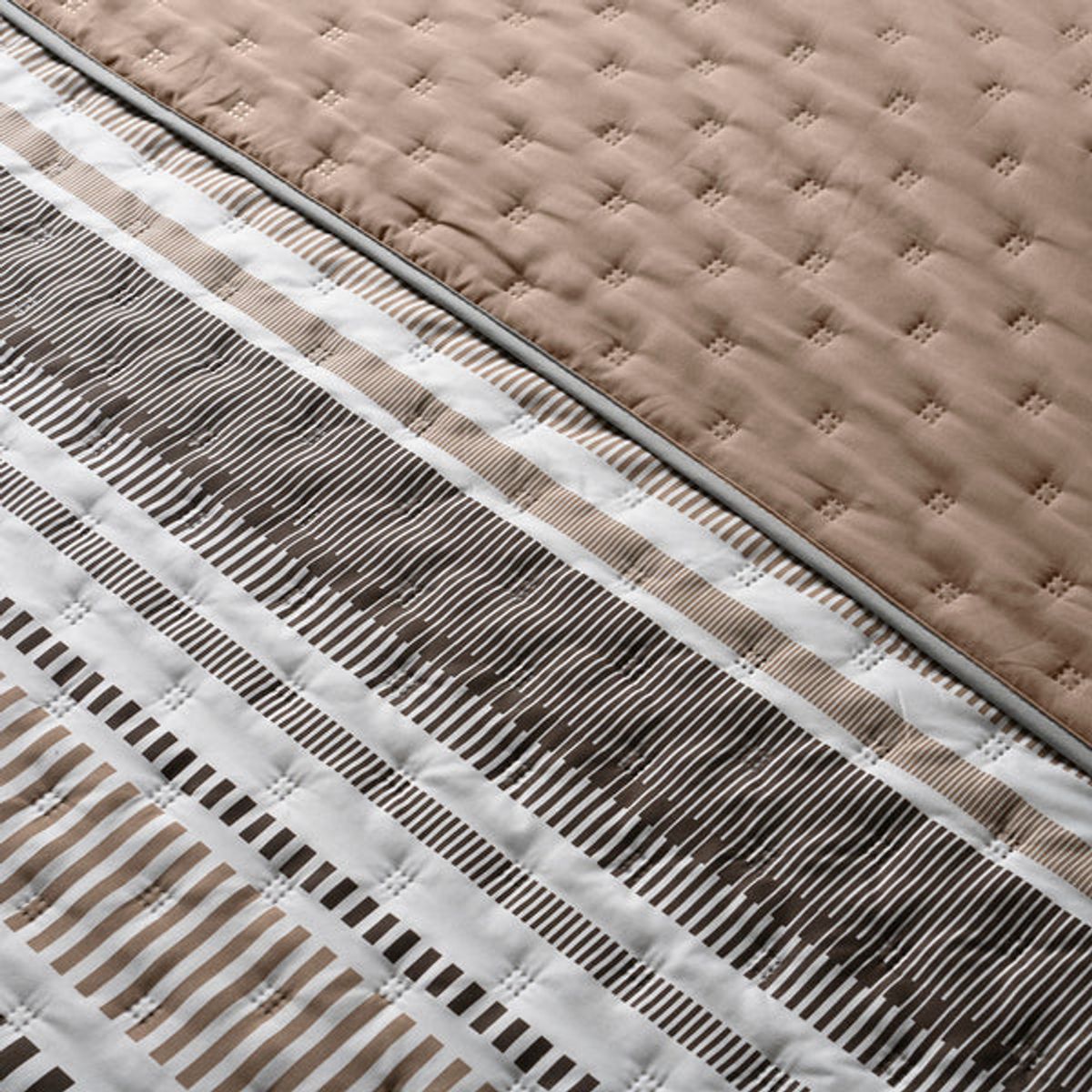 VIANNEY - Colcha Tonalá Talla Doble con Doble Vista Vianney