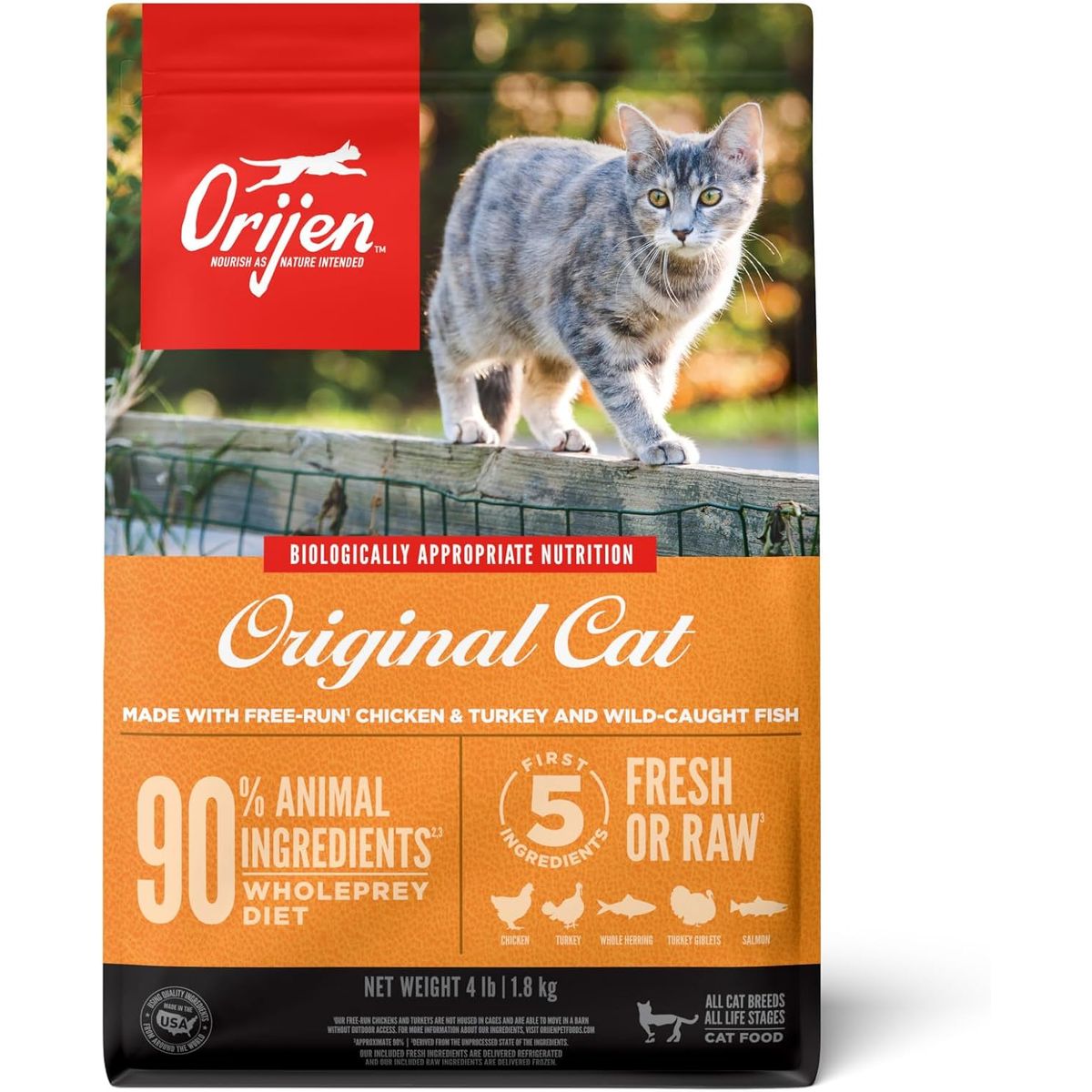 ORIJEN - Alimento Orijen Original Cat 1800g