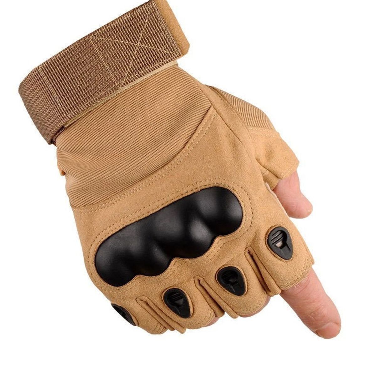 GENERICO - Guantes de Moto Cortos Transpirables y Antideslizantes