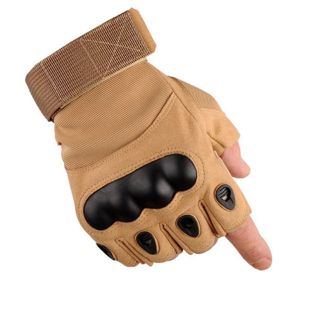 GENERICO - Guantes de Moto Cortos Transpirables y Antideslizantes