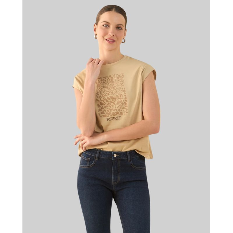 ESPRIT - Camiseta Esprit Mujer Silueta Tradicional