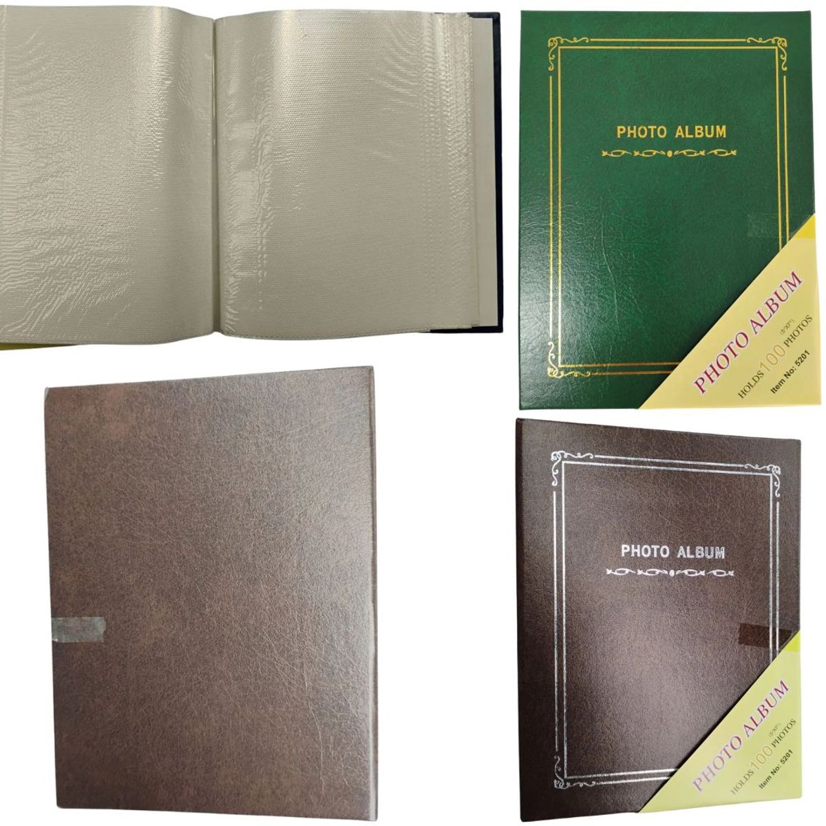 MAZUGI - Álbum De Fotos Fotografías Libro 100 Familiar Pasta Dura 5x7