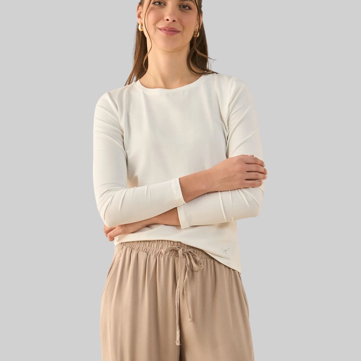 ESPRIT - Esprit Shorts para Dama con Cinturón y Bolsillos Casuales