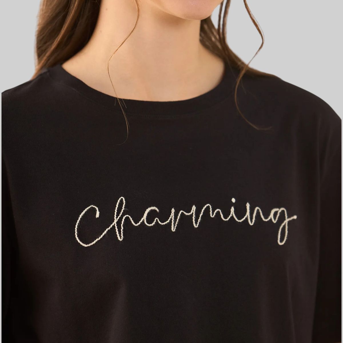 ESPRIT - Esprit Camiseta para Mujer Estampada - Blusa para Dama Manga Corta