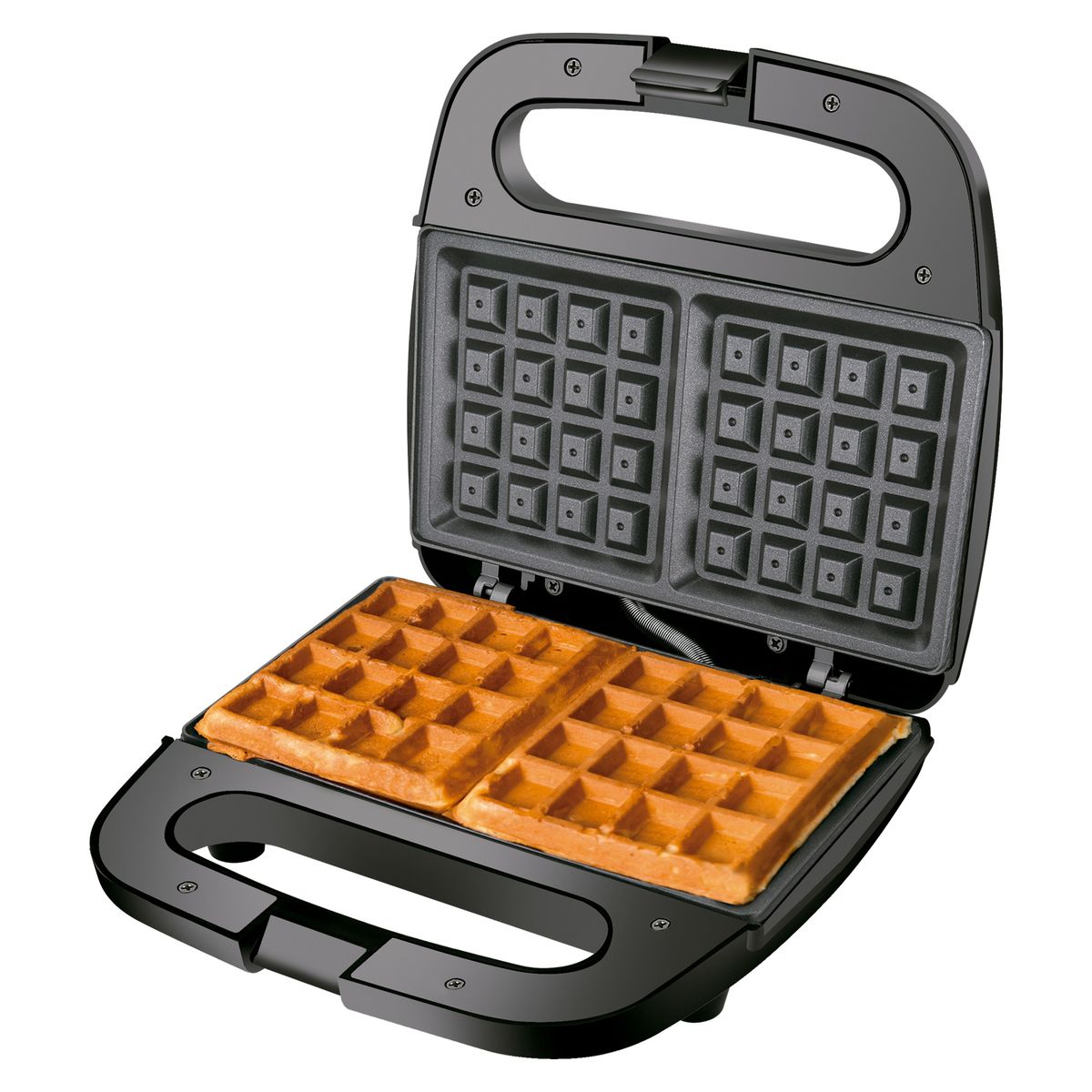 HUKEN - Wafflera Belga Power Ready 2 Rebanadas Acero Hukën