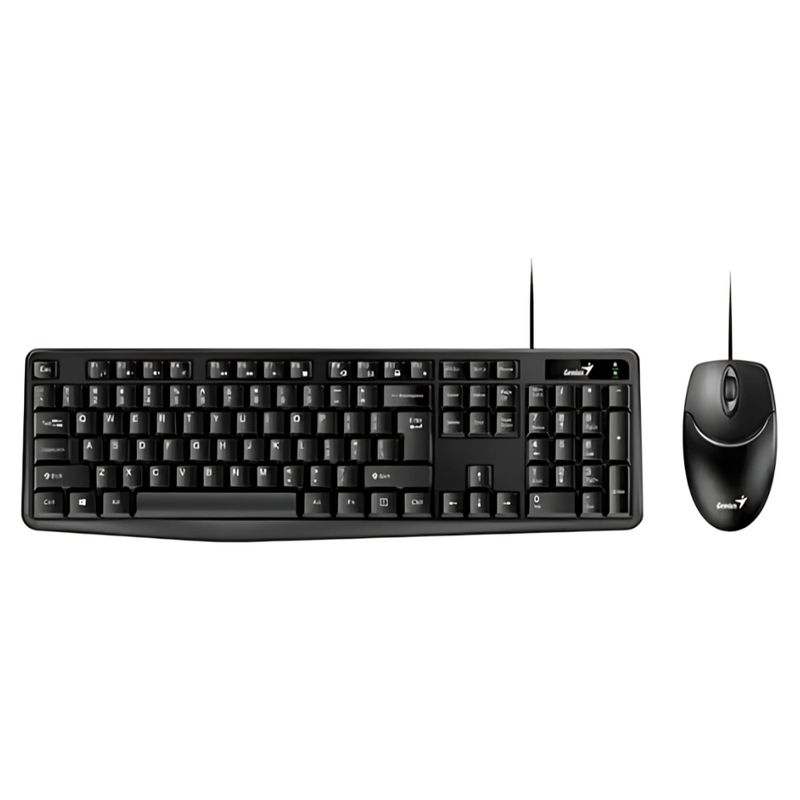 GENIUS - COMBO TECLADO-MOUSE USB GENIUS KM-170 NEGRO