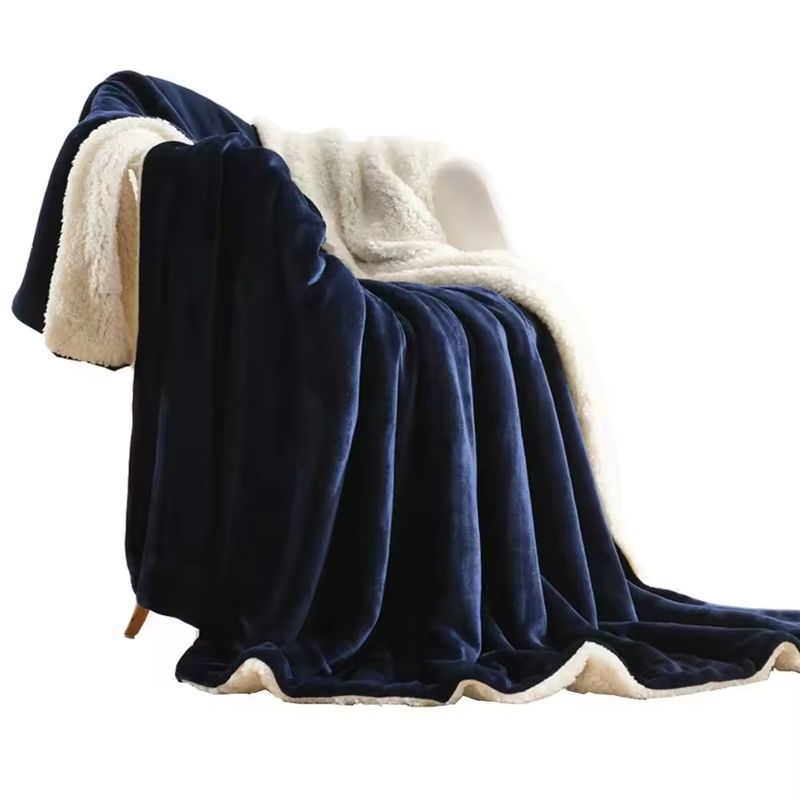 GENERICO - Cobija Sherpa Ovejera Premium Cama King 240x260