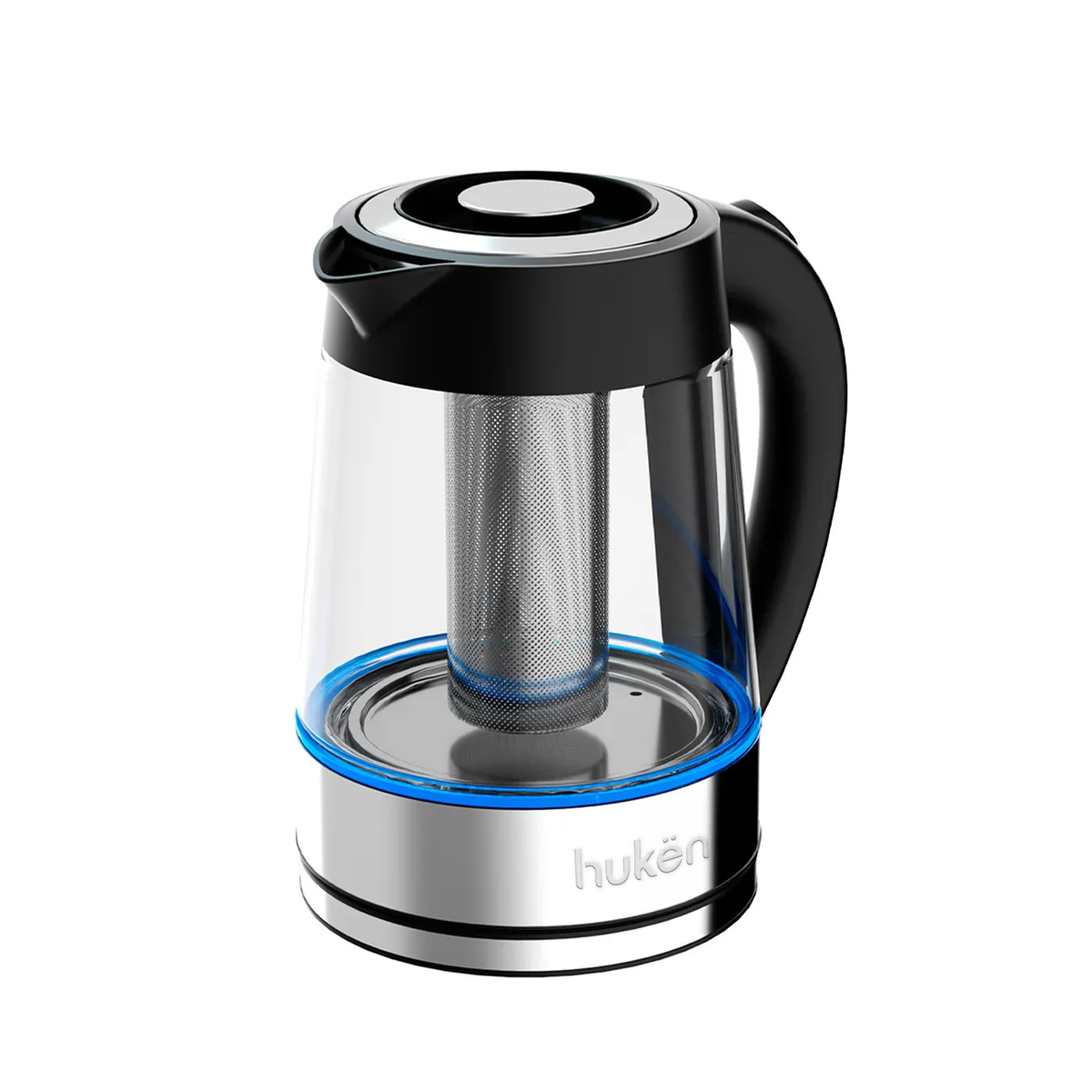 HUKEN - Tetera Eléctrica Fuse Con Infusor 1.7 Lt Acero Hukën®