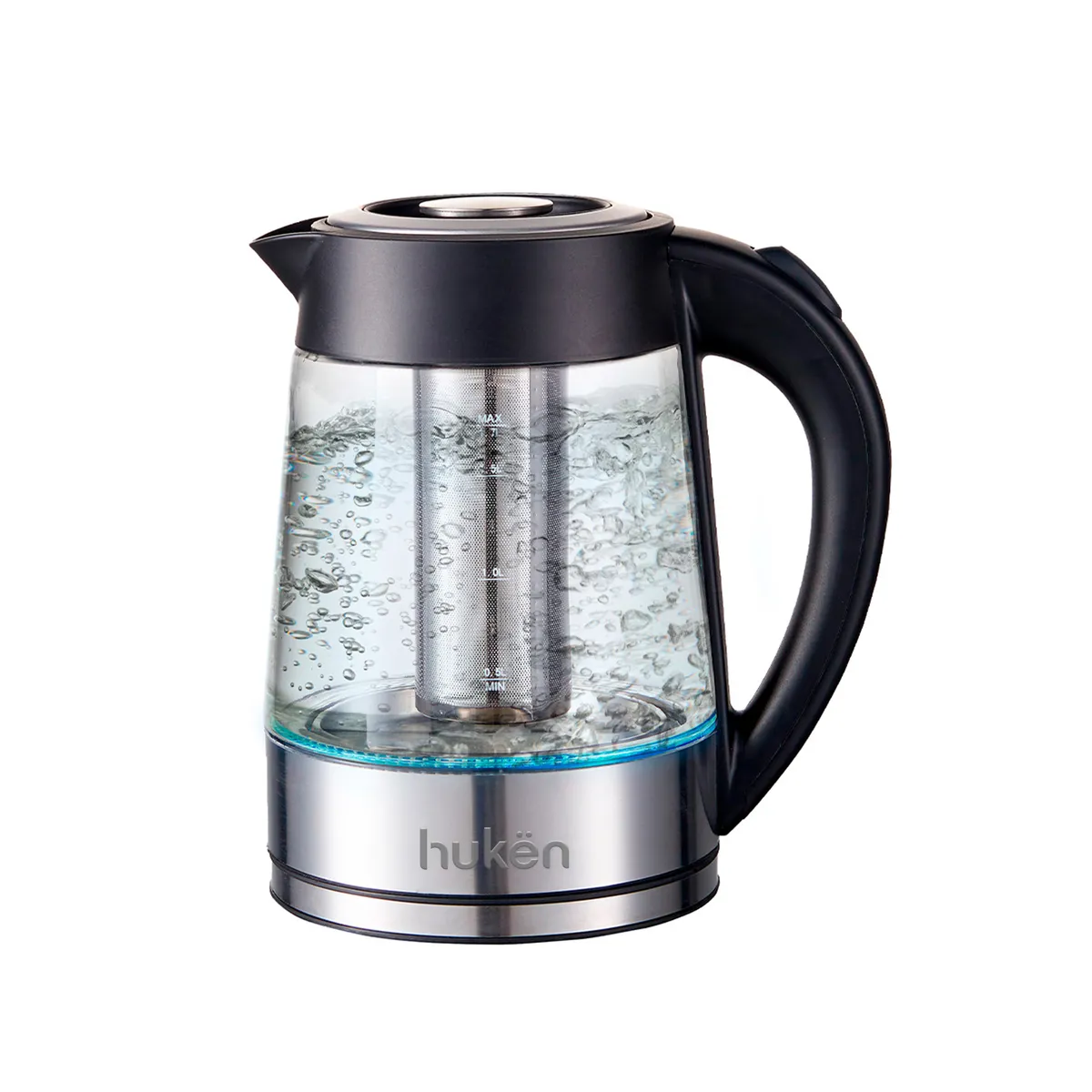 HUKEN - Tetera Eléctrica Fuse Con Infusor 1.7 Lt Acero Hukën®