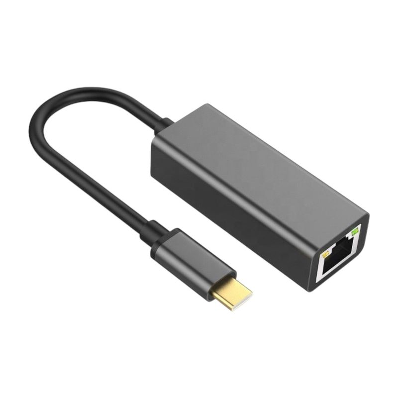 GENERICO - Adaptador Usb C Rj45 Ethernet Para Macbook Thunderbolt 3