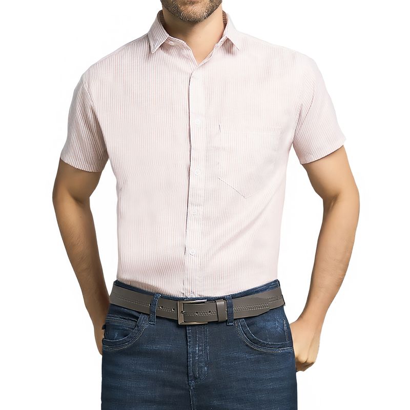 CROYDON - Camisa Mateo Coral para Hombre Croydon