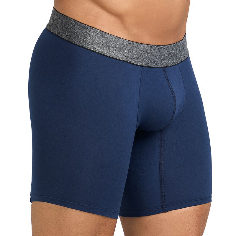 CROYDON - Boxer Jairo Pack X2 Azul-Gris para Hombre Croydon