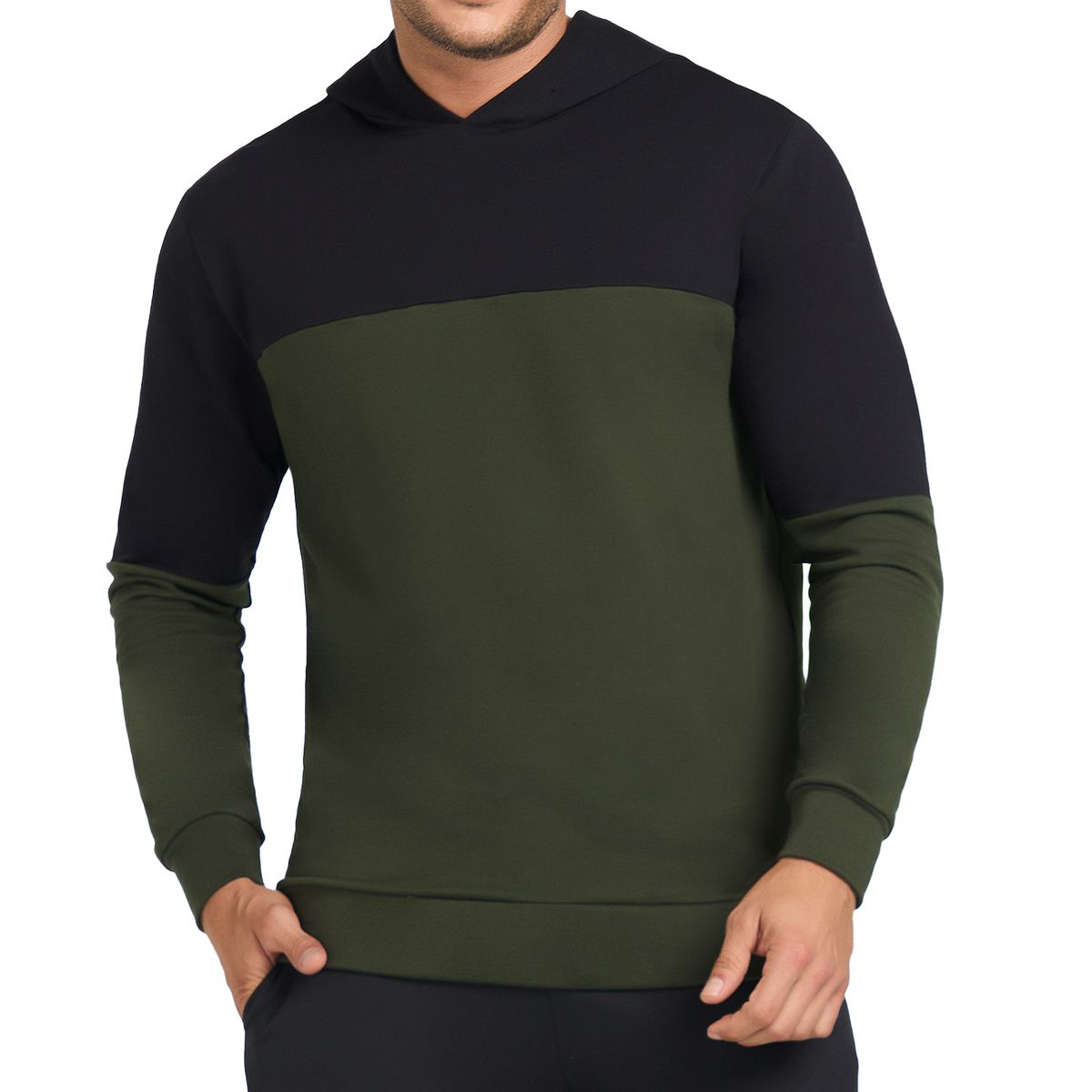 CROYDON - Buzo Teo Verde Militar Croydon para Hombre