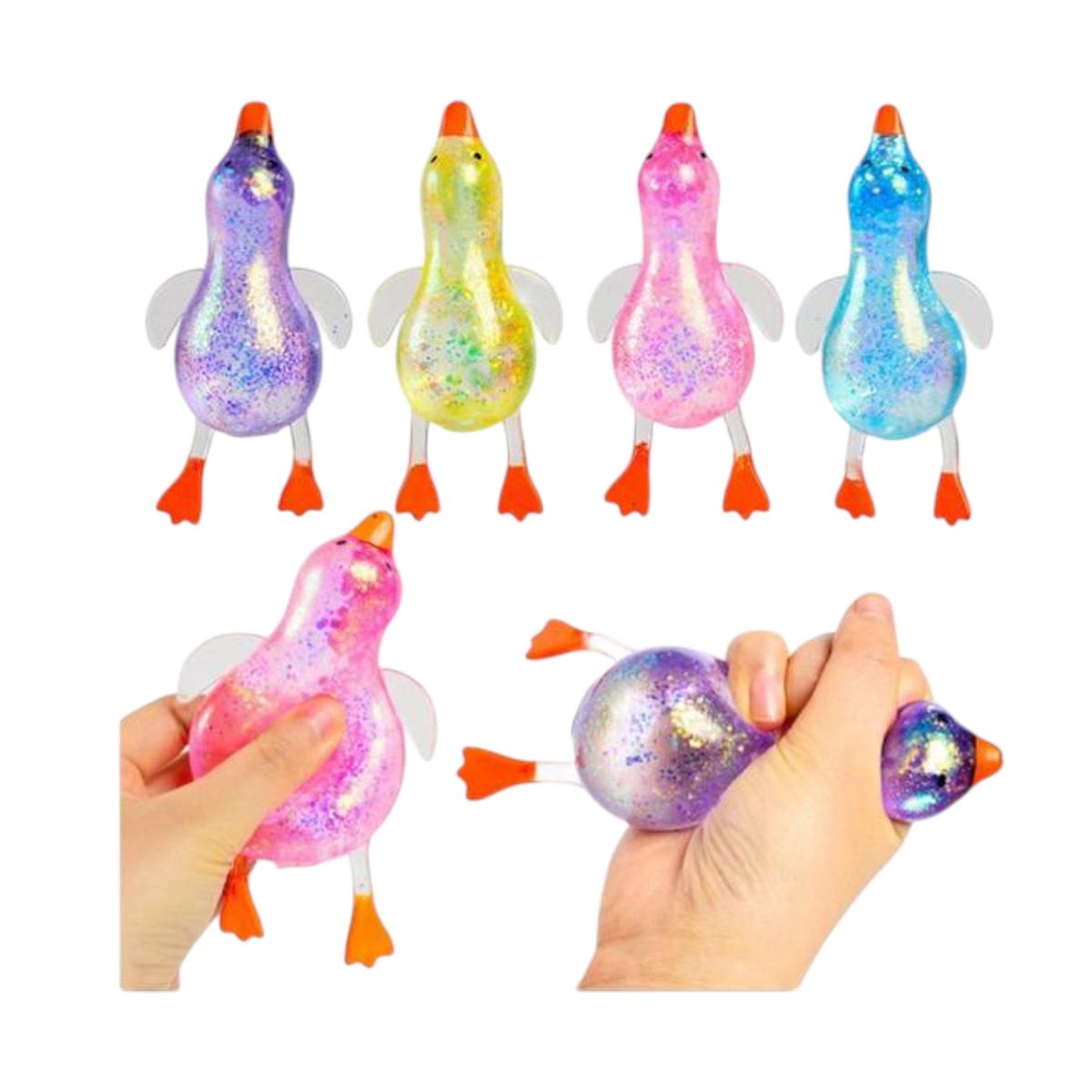 GENERICO - Squishy Ganso Juguete Antiestrés Squeeze Muñequito