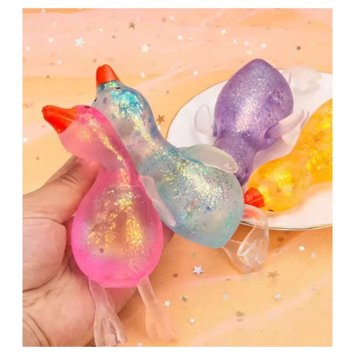 GENERICO - Squishy Ganso Juguete Antiestrés Squeeze Muñequito