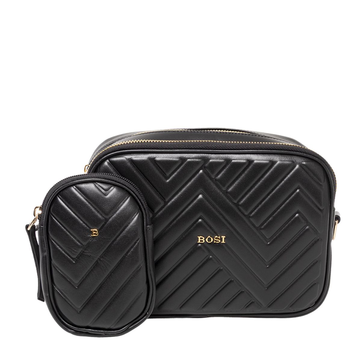 BOSI - Bolso Para Mujer Malena Negro Bosi