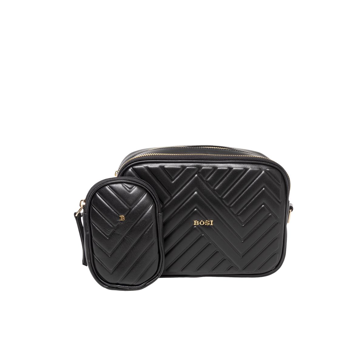 BOSI - Bolso Para Mujer Malena Negro Bosi