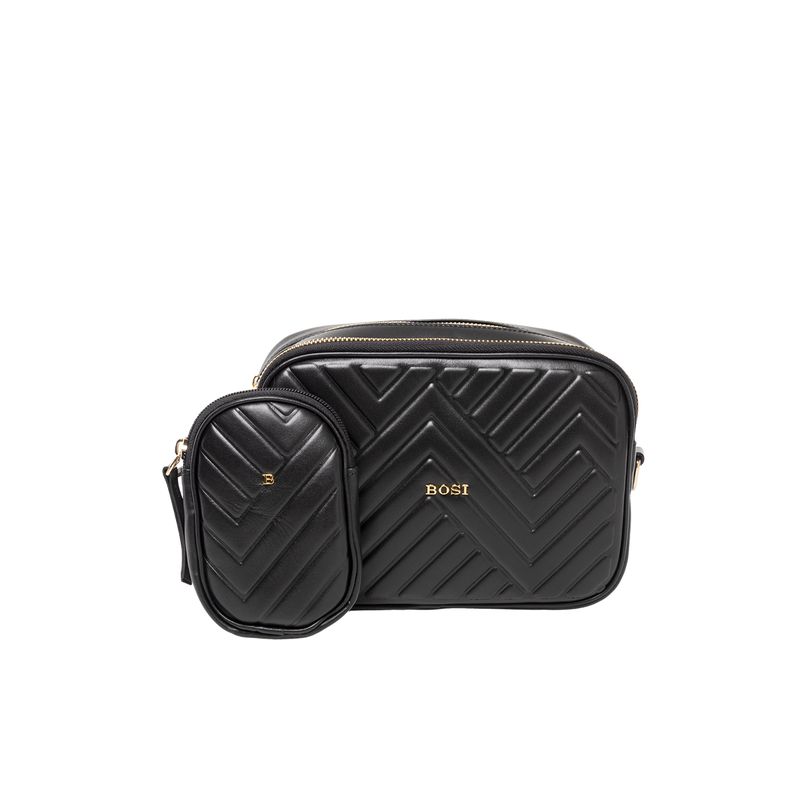 BOSI - Bolso Para Mujer Malena Negro Bosi