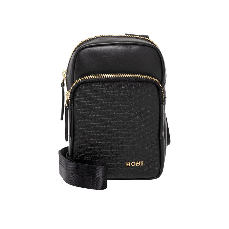 BOSI - Bolso Para Mujer Silicia Negro Bosi