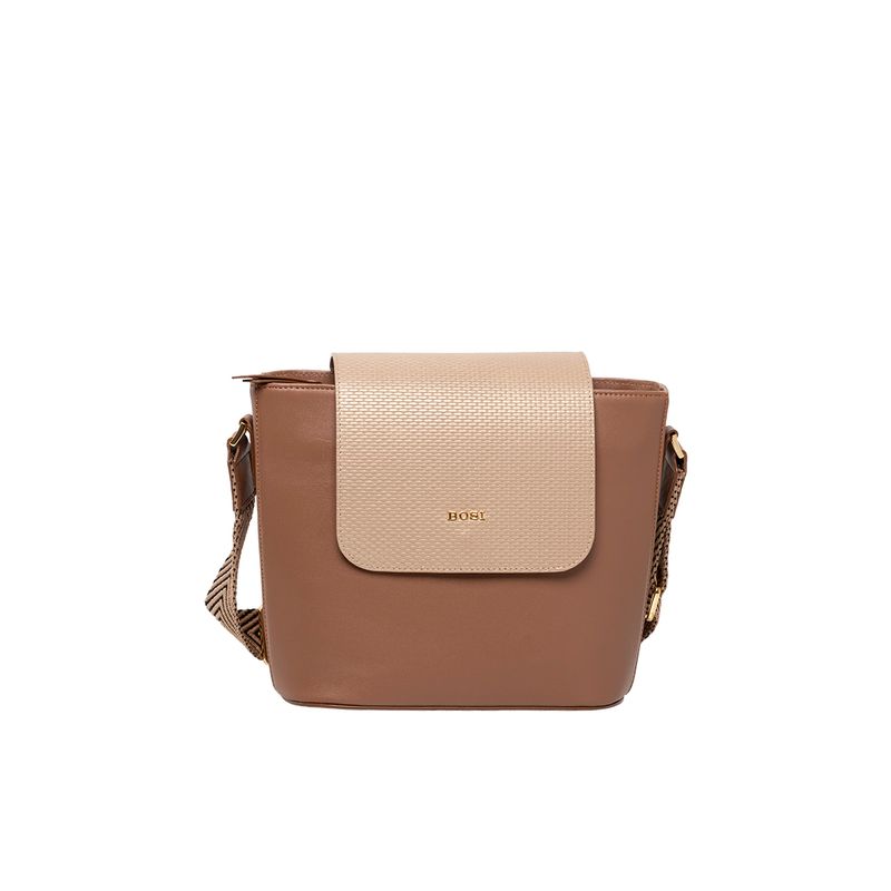 BOSI - Bolso Para Mujer Belgica Miel Bosi