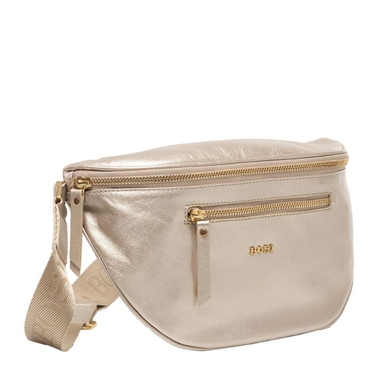 BOSI - Riñonera Para Mujer Jeka Dorado Bosi
