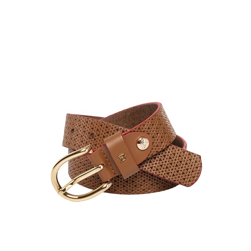 BOSI - Cinturón Para Mujer 638 Canela Bosi
