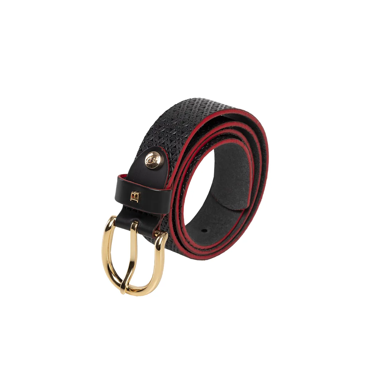 BOSI - Cinturón Para Mujer 638 Negro Bosi