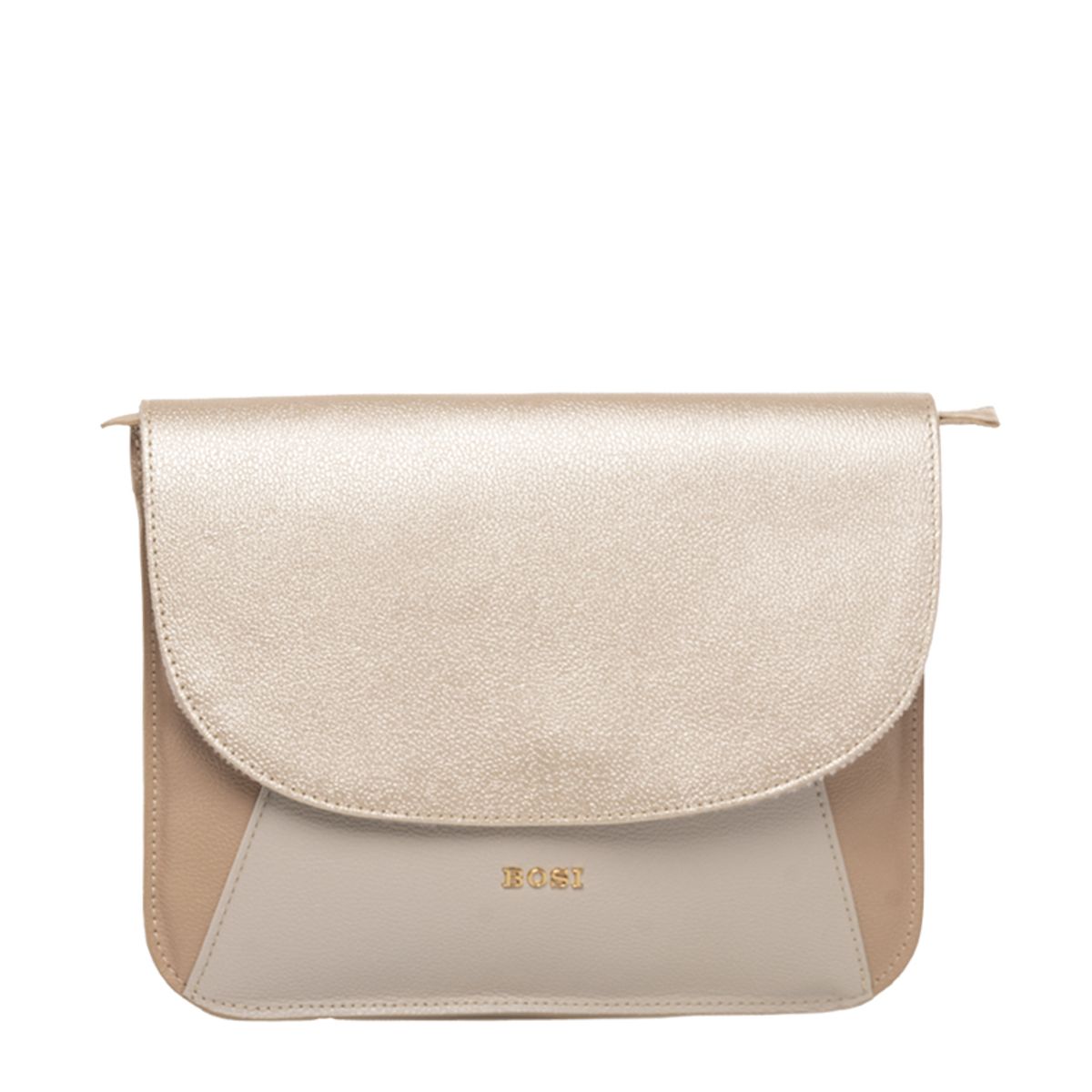 BOSI - Bolso Para Mujer Toreta Dorado Bosi
