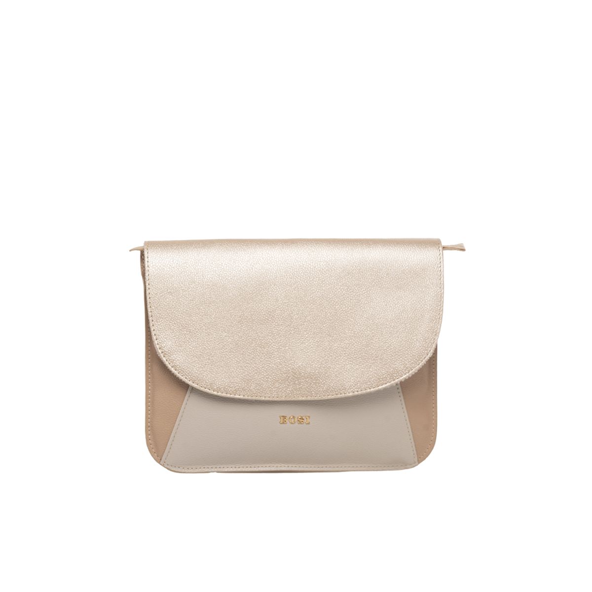 BOSI - Bolso Para Mujer Toreta Dorado Bosi