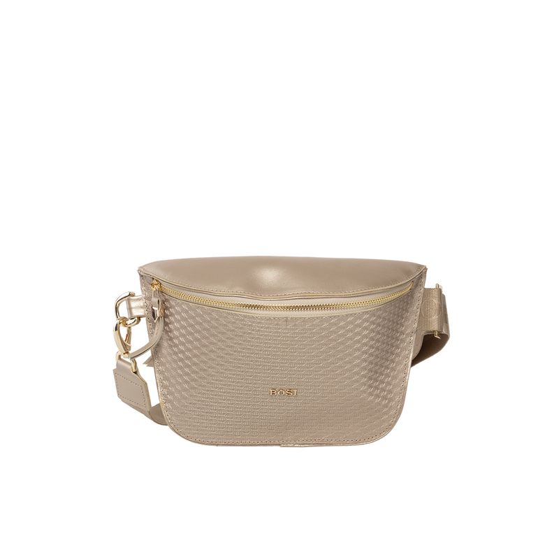 BOSI - Riñonera Para Mujer Cabat Dorado Bosi